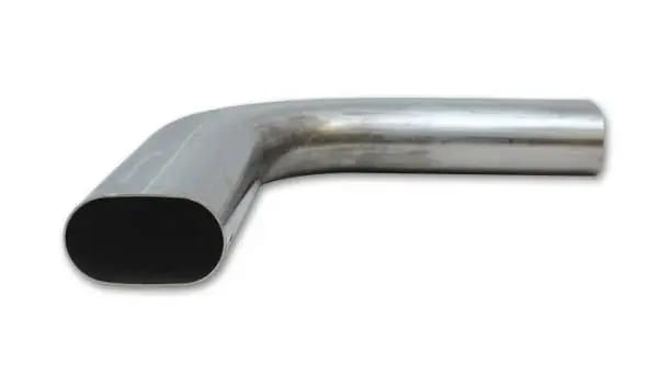Vibrant 3in Oval (Nominal Size) T304 SS 90 deg Mandrel Bend 6in x 6in leg lengths thumbnail 4