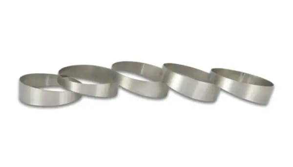 Vibrant 3.5in. O.D. Titanium Pie Cuts - Bag of 5 thumbnail 2