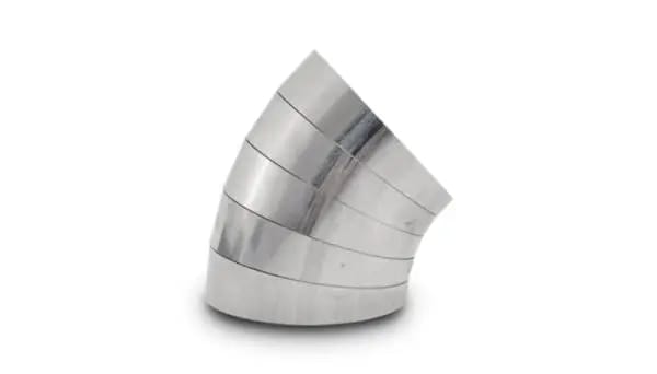 Vibrant Vertical 304 SS Nominal 3 in. Oval / 3.10 in. Centerline Radius, 9 degree per cut -Set of 5 thumbnail 2