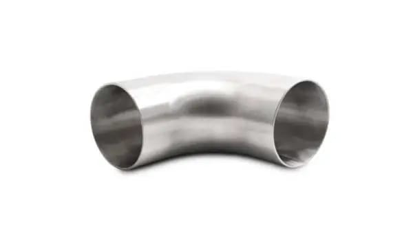 Vibrant 3.0in OD 4.33in Tangent Length T304 SS 90 Deg Mandrel Bend w/Extended Leg Length thumbnail 2
