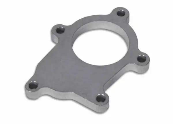 Vibrant T3 Discharge Flange (5 Bolt) for External Wastegate applications Mild Steel 1/2in Thick thumbnail 2