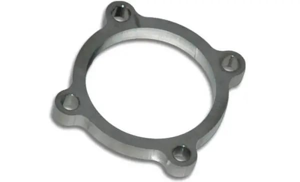 Vibrant GT series / T3 Discharge Flange (4 Bolt) with 3in Inlet ID Mild Steel 1/2in Thick thumbnail 4
