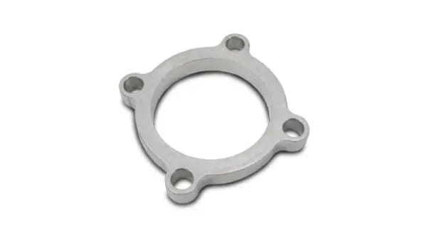 Vibrant GT series / T3 Turbo Discharge Flange (4 Bolt) with 2.5in Inlet I.D. T304 SS 1/2in Thick thumbnail 3