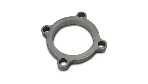 Vibrant GT series / T3 Discharge Flange (4 Bolt) with 2.5in Inlet ID Mild Steel 1/2in Thick thumbnail 3