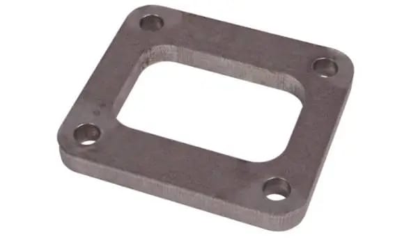 Vibrant T04 Turbo Inlet Flange (Rectangular Inlet) T304 SS 1/2in Thick thumbnail 2