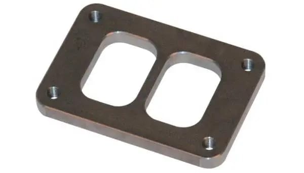 Vibrant T04 Turbo Inlet Flange (Divided Inlet) T304 SS 1/2in Thick thumbnail 4