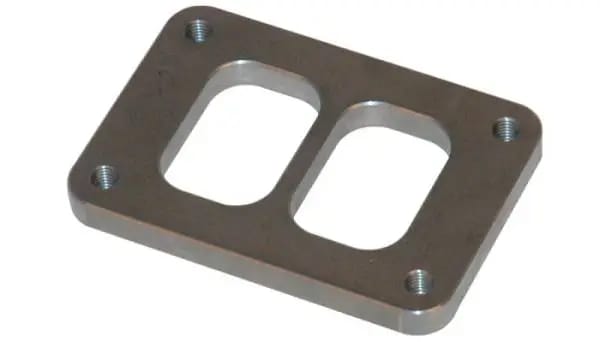 Vibrant T06 Turbo Inlet Flange (Divided Inlet) T304 SS 1/2in Thick thumbnail 2