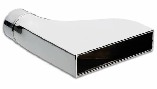 Vibrant 7.75in x 1.875in Rectangular SS Exhaust Tip (Camaro Style) - with 2.5in Inlet thumbnail 2