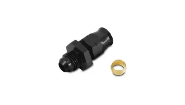 Vibrant -6AN Male to 5/16in Tube Adapter Fittings with Brass Olive Insert thumbnail 3
