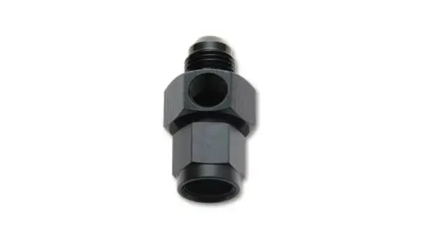 Vibrant -6AN Male to -6AN Female Union Adapter Fitting w/ 1/8in NPT Port thumbnail 4