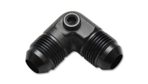 Vibrant -6AN to -6AN Male 90 Degree Union Adapter Fitting with 1/8in NPT Port thumbnail 2