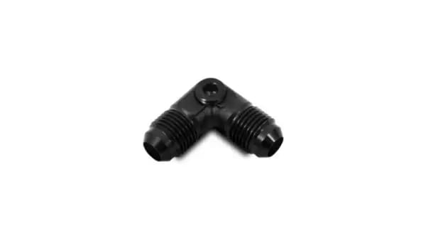 Vibrant -8AN to -8AN Male 90 Degree Union Adapter Fitting with 1/8in NPT Port thumbnail 3