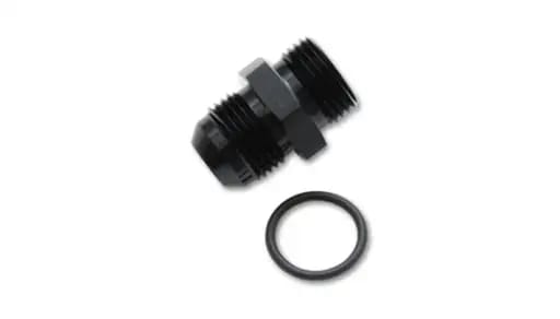 Vibrant -10AN Flare to AN Straight Thread (7/8-14) with O-Ring Adapter Fitting