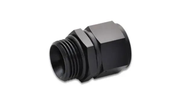 Vibrant -10AN Female to -12AN Male Straight Cut Adapter with O-Ring thumbnail 2