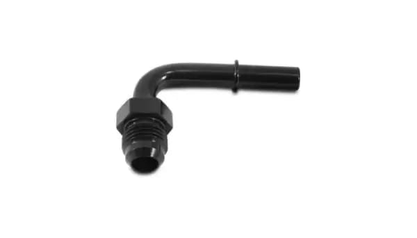 Vibrant 90 Degree Male AN Push-On EFI Adapter AN -6 Barb 0.375in thumbnail 2