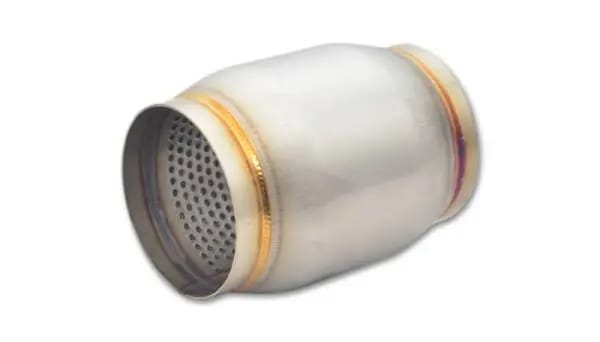 Vibrant SS Race Muffler 3in inlet/outlet x 5in long thumbnail 2