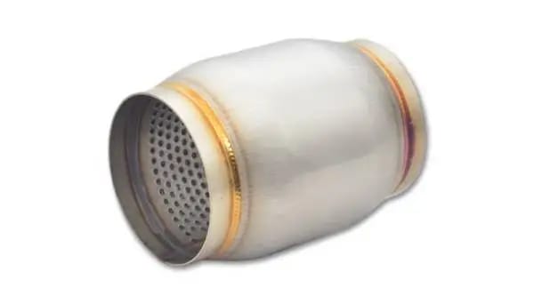 Vibrant SS Race Muffler 3in inlet/outlet x 5in long thumbnail 4