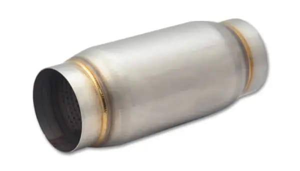 Vibrant SS Race Muffler 3in inlet/outlet x 9in long 3.75in Muffler Body OD thumbnail 2