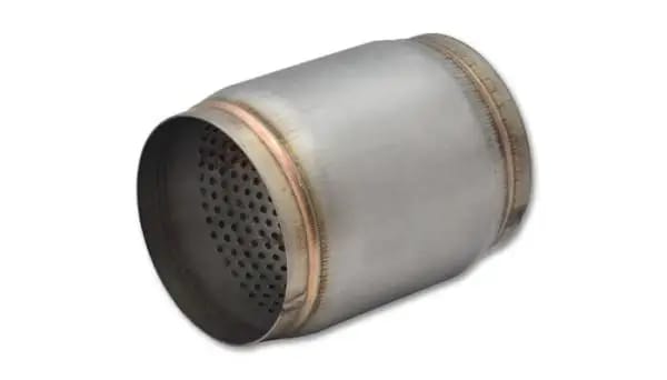Vibrant SS Race Muffler 3.5in inlet/outlet x 5in long thumbnail 4