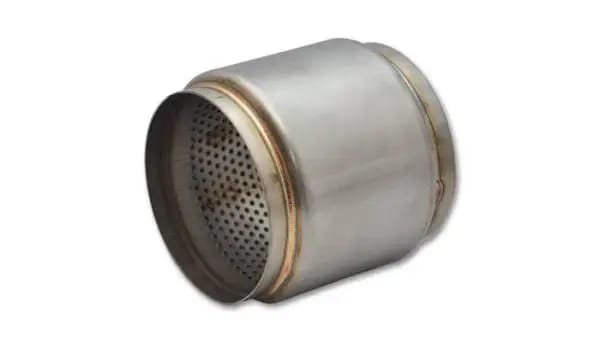 Vibrant SS Race Muffler 4.5in inlet/outlet x 5in long thumbnail 4