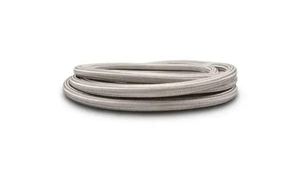 Vibrant Stainless Steel Braided Flex Hose w/PTFE Liner AN -16 (20ft Roll) thumbnail 3