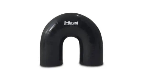Vibrant 180 Degree Elbow 2.75in ID x 3.875in Leg Length Silicone Hose Coupler thumbnail 3