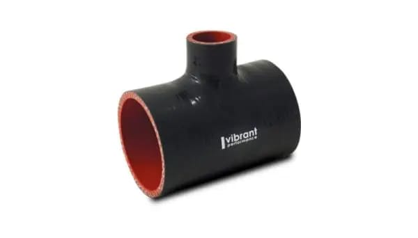 Vibrant Silicone T-Hose Coupler Hose ID 2.75in Overall Length 4in Branch ID 1in thumbnail 2