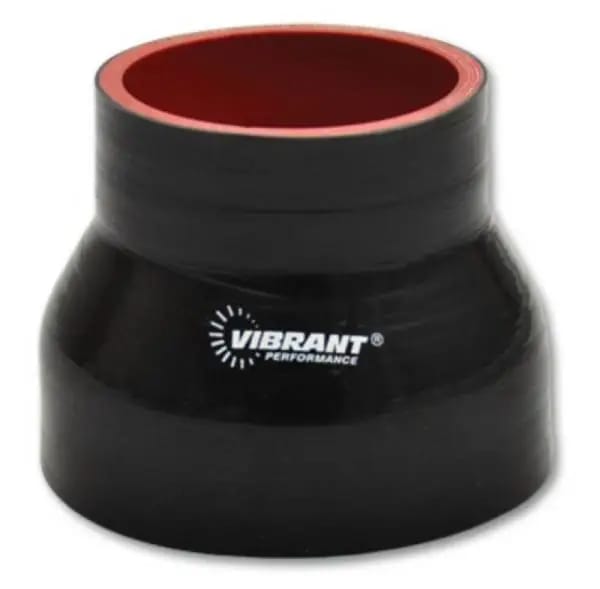 Vibrant 4 Ply Reducer Coupling 5in x 4in x 4.5in Long (BLACK) thumbnail 3