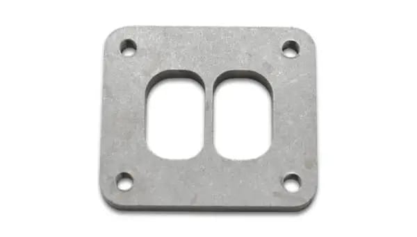 Vibrant Divided Turbo Inlet Flange for Borg Warner S-Series Divided T4 - 304 Stainless Steel