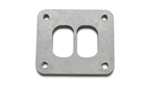 Vibrant Divided Turbo Inlet Flange for Borg Warner S-Series Divided T4 - 304 Stainless Steel