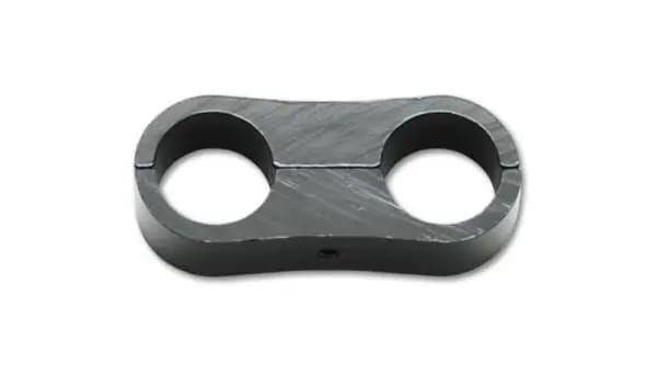 Vibrant Aluminum Line Separator Bracket - for 0.875in (22.2mm) OD hose