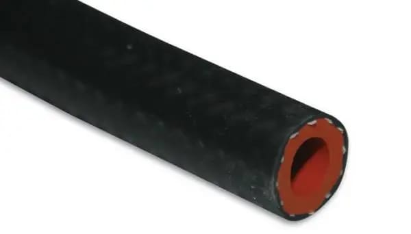 Vibrant 1-1/4in (32mm) I.D. x 5 ft. Silicon Heater Hose reinforced - Black thumbnail 4