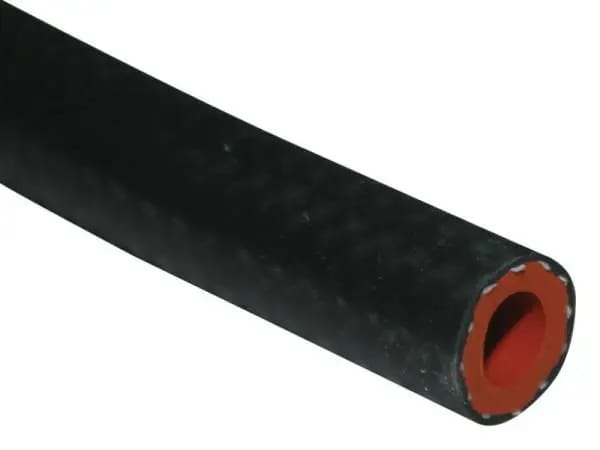 Vibrant 1-1/4in (32mm) I.D. x 5 ft. Silicon Heater Hose reinforced - Black thumbnail 5