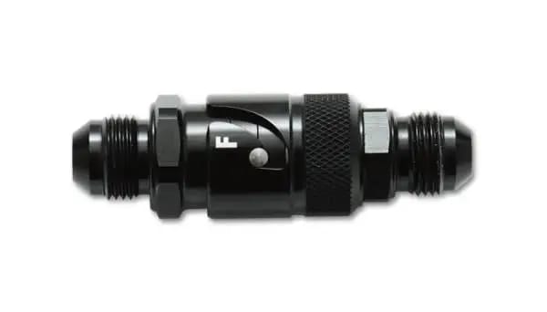 Vibrant -12AN Quick Release Fitting with Viton Seal - Aluminum thumbnail 4