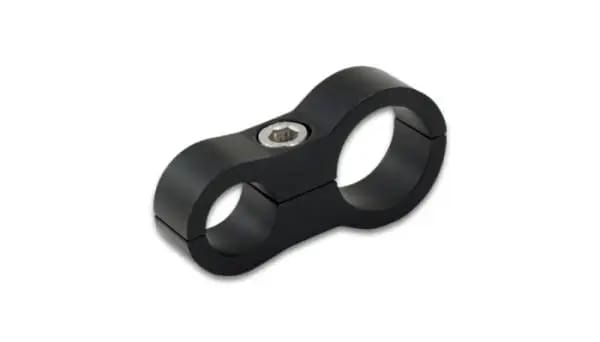 Vibrant Aluminum Line Separator Bracket w/ One 11/16in (17.5mm)  ID - One 13/16in (20.6mm) ID Holes thumbnail 2
