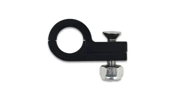 Vibrant Billet Aluminum P-Clamp 3/16in ID - Anodized Black thumbnail 2