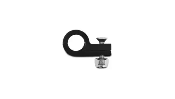 Vibrant Billet P-Clamp 9/16in ID - Anodized Black thumbnail 2