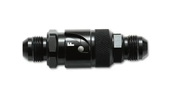 Vibrant -10AN Quick Release Fitting with Viton Seal - Aluminum thumbnail 2
