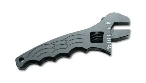 Vibrant -10AN Aluminum Wrench - Anodized Black (individual retail packaged) thumbnail 5