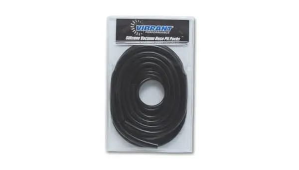 Vibrant Silicon vac Hose Pit Kit Blk 5ft- 1/8in 10ft- 5/32in 4ft- 3/16in 4ft- 1/4in 2ft-3/8in thumbnail 2