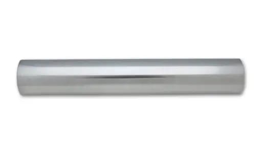 Vibrant 1.5in O.D. Universal Aluminum Tubing (18in long Straight Pipe) - Polished