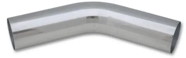 Vibrant 3.25in O.D. Universal Aluminum Tubing (45 Degree) 3.25in CLR 5in Leg Length thumbnail 3