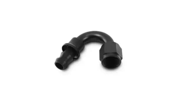 Vibrant -4AN Push-On 150 Degree Hose End Fitting thumbnail 3