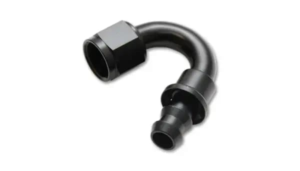 Vibrant -12AN Push-ON 150 Degree Hose End Fitting thumbnail 2