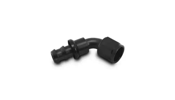 Vibrant Push-On 60 Degree Hose End Elbow FittingSize -6AN thumbnail 3