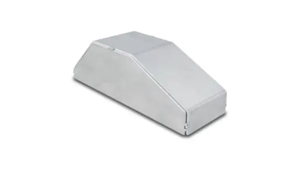 Vibrant I/C End Tank 3.25in Wide 9.25in Long 3in Tall Use w/ Horizontal I/C Core 12831 - 5052 Alum thumbnail 2