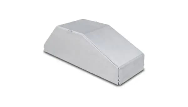 Vibrant I/C End Tank 3.5in Wide 9.85in Long 3.25in Tall Use w/ Horizontal I/C Core12833 - 5052 Alum thumbnail 2