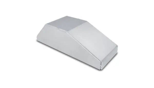 Vibrant I/C End Tank 4.5in Wide 11.8in Long 3.5in Tall Use w/ Horizontal I/C Core 12834 - 5052 Alum thumbnail 2