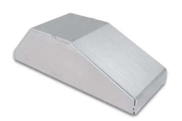 Vibrant I/C End Tank 4.5in Wide 11.8in Long 3.5in Tall Use w/ Horizontal I/C Core 12834 - 5052 Alum thumbnail 3