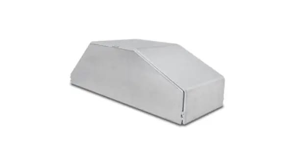 Vibrant I/C End Tank 4in Wide 9.85in Long 3.25in Tall Use w/ Horizontal I/C Core 12837 - 5052 Alum thumbnail 2